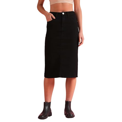 Image of Globus Women Skirt (GS573978 Charcoal 28)