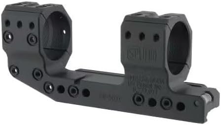 Spuhr Steel Side Clamp Pick Cant Scope Mount, 35 mm, 6 MIL/20 MOA, 1.5" Height, Precision Shooting, Tactical Applications (SP-5616 M)