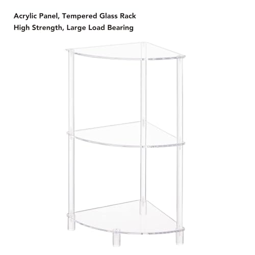 Table d'appoint étanche pour petits espaces et salle de bain acrylique - 5