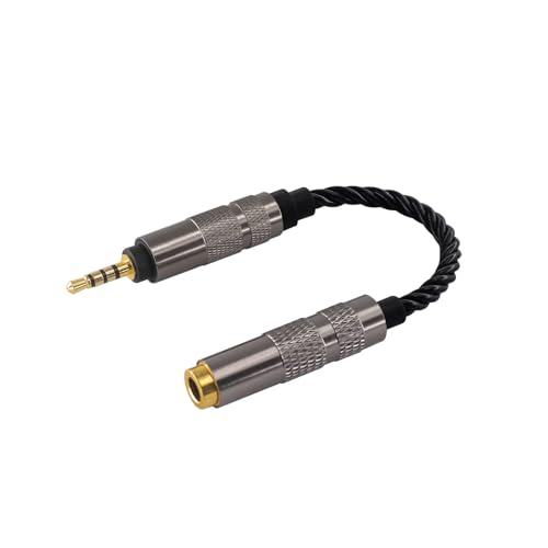 Adaptateur audio 2.5 mm mâle vers 4.4 mm femelle rallonge câble casque symétrique