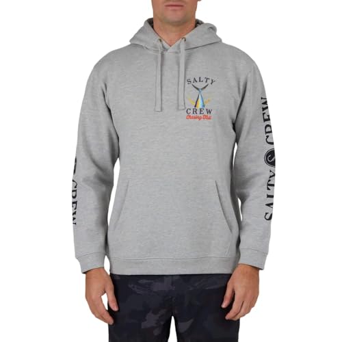 Salty Crew Tailed Hood Fleece Grey Heather MD
