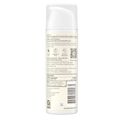 Aveeno Eczema Therapy Rescue Relief Treatment Gel Cream, 5.0 oz - image 7