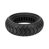 FACAIIO 25,4 cm (10 Zoll) 255 x 80 (8065-6) Solider Offroad-Scooter-Reifen, Flügelmuster, explosionssicher und schlauchlos, aus robustem Geländefahrten