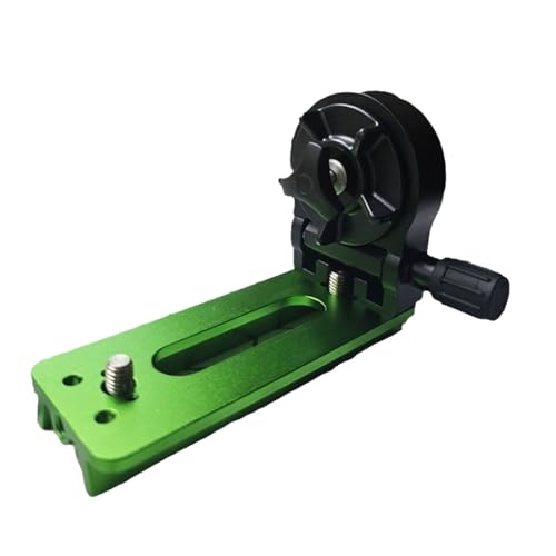 Soporte de telescopio en L regulable con seguimiento estable de aluminio