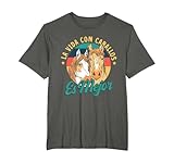 Caballo Regalo Establo La Vida Con Caballos Es Mejor Camiseta