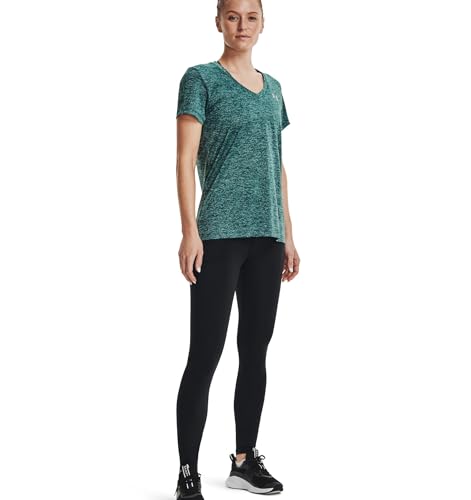 Image of Under Armour Womens Tech V-Neck Twist Short-Sleeve T-Shirt