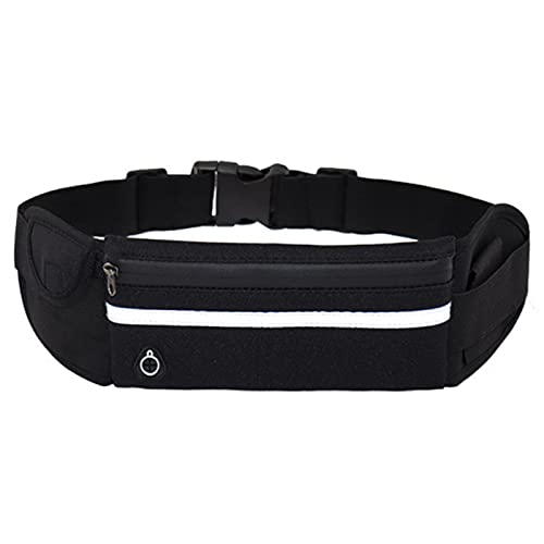 Kiboule Bolsa de cintura de corrida com suporte para garrafa esportiva de viagem portátil bolsa de g