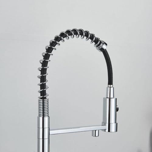 Robinets de cuisine bec filtre noir avec mitigeur orientable