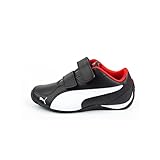 Gepolsterter Knöchelbund PUMA Kinder Jungen Drift Cat 5 Kinder-Turnschuhe, Halbschuhe, gepolstert, Schwarz - Schwarz - Größe: 31 EU