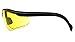 Pyramex Venture II Safety Eyewear, Amber Lens With Black Frame