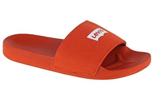 LEVI'S June Batwing 228998 733 104, Mens slides, red, 44 EU