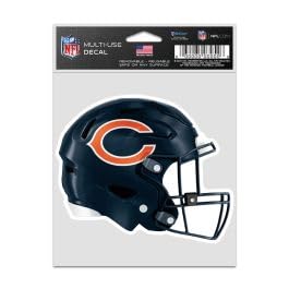 Chicago Bears autocollants pour personnaliser votre casque de sport NFL