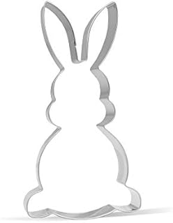 12.7 cm Easter Bunny Cookie Cutter - Stainless Steel