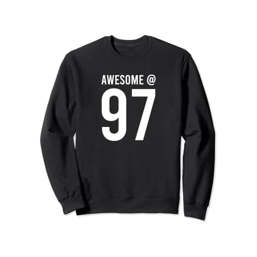 Impresionante a los 97 años de edad - Divertido celebrante de cumpleaños 97 Sudadera