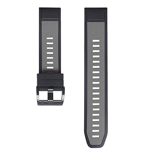 Bracelet Garmin Fenix silicone souple interchangeable résistant 22mm - 7