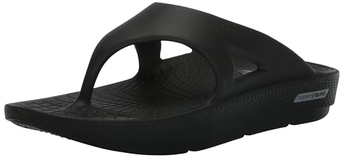 Image of Skechers Men's Go Recover Refresh Sandal, Black/Black, 9