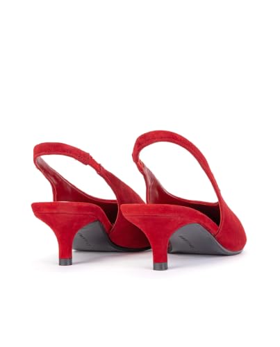 MARTINELLI Albany Bottines Homme | Cuir | Élastique | Rouge – vue 4
