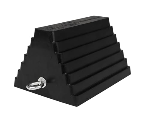Image of AME INTL 15300 Molded Rubber Wheel Chock