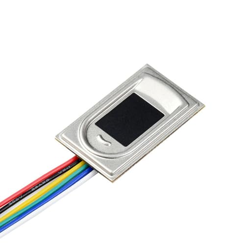 Rtauhife Sensor de Dactilares Capacitivo con Comunicación UART Sensor de Dactilares Táctil Integrado Cuadrado Reconocimiento de Alta Precisión