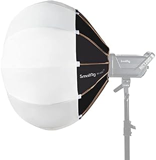 SMALLRIG Lantern Softbox MięKki Modyfikator śWiatłA z Tkaninowymi Drzwiami do StodołY, Dyfuzor Softbox Kompatybilny z OśWietleniem Wideo SmallRig 120B, 120D, 220B, 220D - 3754