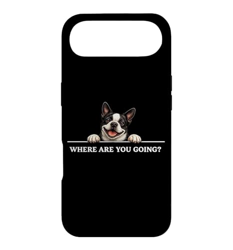 �{�X�g���e���A Bostie Where Are You Going Happy Friendly Dog �X�}�z�P�[�X iPhone Air �p