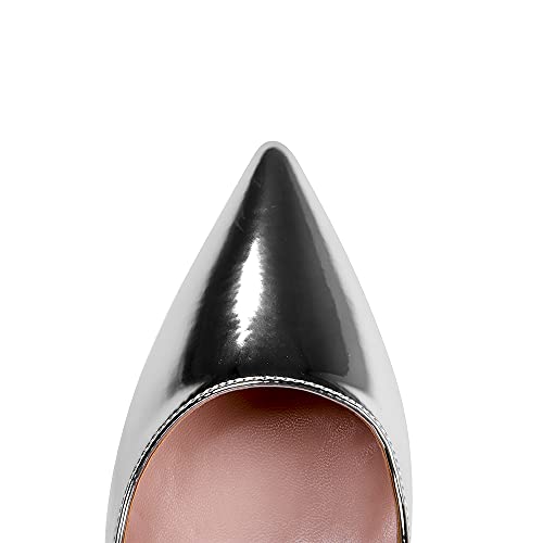 Image of Elisabet Tang High Heels, Womens Pointed Toe Slip on Stilettos Party Wedding Pumps Basic Shoes
