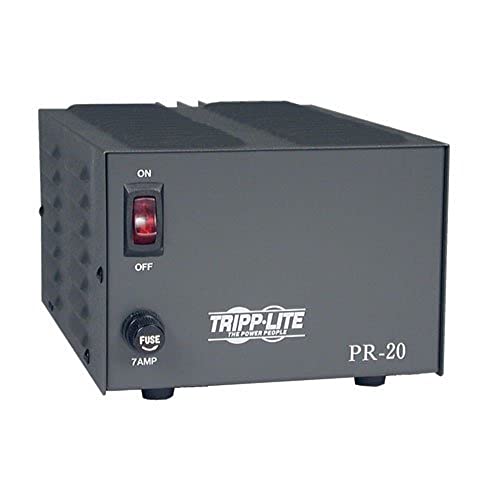 Tripp Lite PR20 DC Power Supply 20A 120V AC Input to 13.8V DC Output TAA GSA