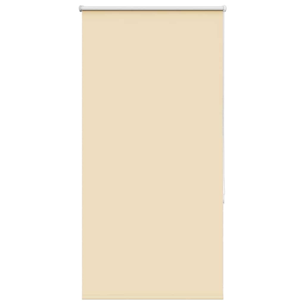 Store enrouleur occultant beige 70x175 cm sans perçage pour fenêtre
