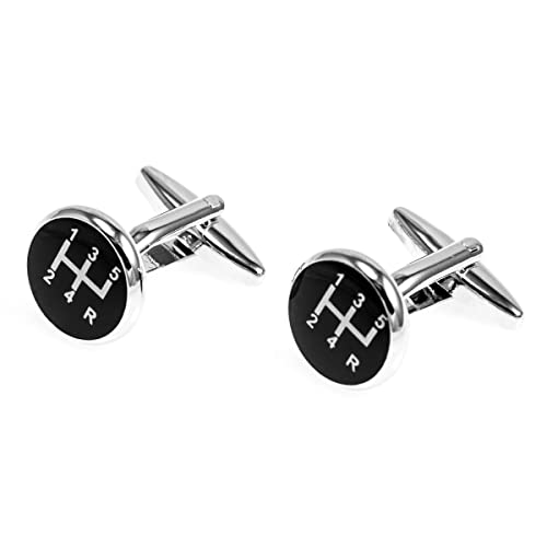 Conjunto de Mancuernillas MRCUFF Negro con Estuche miniatura 3