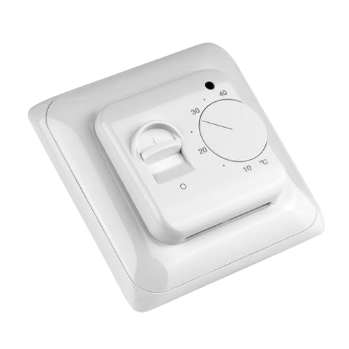 Rabia mecánica, termostato ajustable manualmente, controlador mecánico para calefacción por suelo radiante, termostato rentable, con control de temperatura