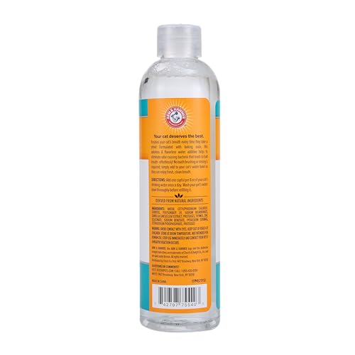 Arm & Hammer Advanced Care Cat Dental Water Additive, 8 Fl Oz - image 2