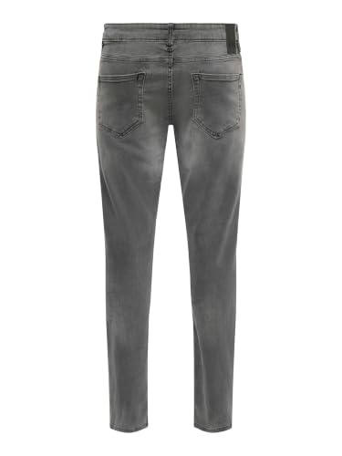 Only & Sons Herren Onsloom Black Washed Dcc 0447 Noos, Black Denim, 36W / 36L – Ansicht 4