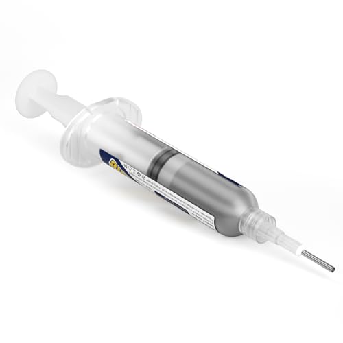BEEYUIHF Sans plomb Pâte à souder, Pâte à étamer Sn 42 Bi 58, 138°C Solder Paste souder à l'étain, pour SMT PCB BGA SMD Réparation Électronique (1.05oz/30g) – vue 6