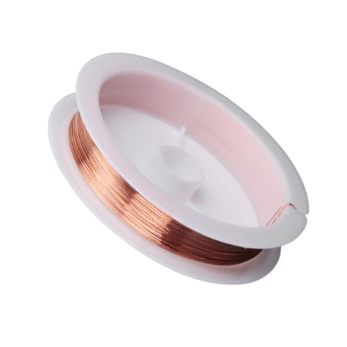 Toddmomy 0.3mm DIY Metal Wire Reed Making Copper Wire Reed Craft for Professional Handmade