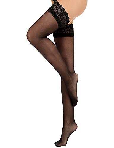 Image of Lidogirl Lace Top Thigh High Stockings
