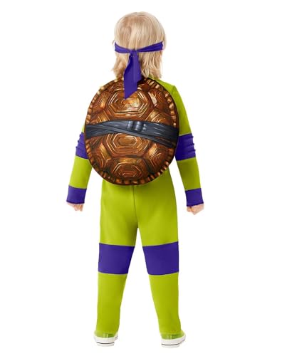 Disfraz Donatello TMNT Mutant Mayhem para niño pequeño miniatura 2