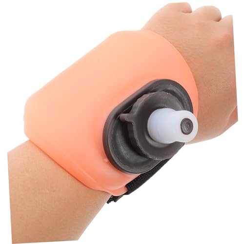 Bouteilles de cyclisme roses anti-chute avec sangle de transport