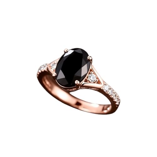 Personalized Black Onyx Stone Ring Sterling Silver Customized Vintage Ring Gifts for Women Men3