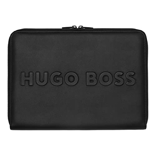 Carpeta de conferencias A4 Hugo Boss con bolígrafo para notas impecables 7