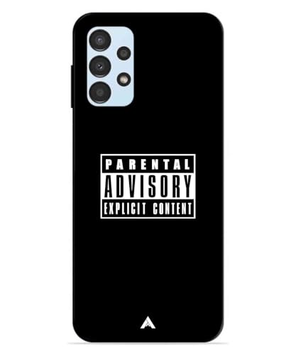 Image of Premium Explicit Case for Samsung Galaxy A13 4G Soft-Touch Metal TPU Back Cover, Shockproof, Designer, Aesthetic Mobile Phone Case (Glossy Finish)
