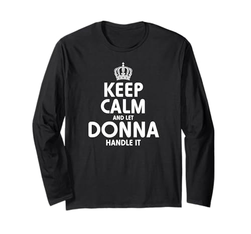 Keep calm DONNA T�V���c �p�[�J�[ �X�E�F�b�g�V���c �M�t�g ����T�V���c