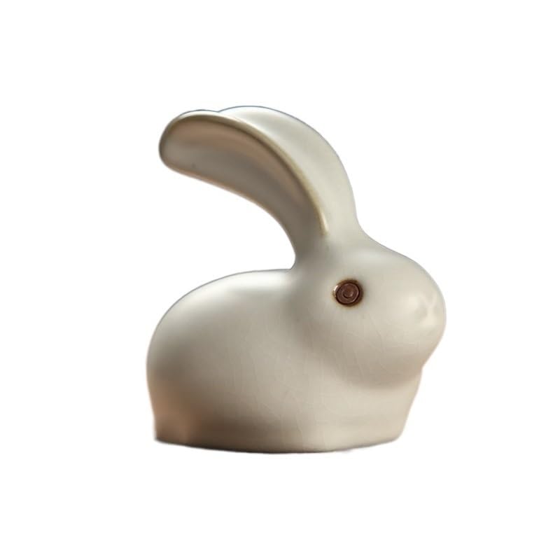 Artisanat lapin fait à la main pour sublimer un plateau à thé vide