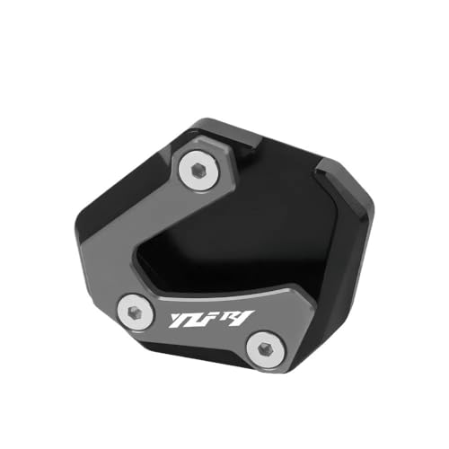 Extension de béquille pour YZF-R1M et R1 : plaque en alu CNC pour stabiliser votre moto