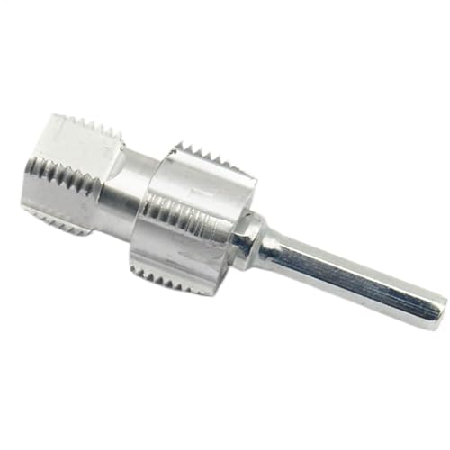 Macho de roscar y taladro, machos de roscar para tubos de metal, herramienta de rosca, herramienta de plomería, herramienta de rosca, fricción con chaflán extraíble para tuberías de agua de 4 pulgadas