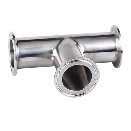 Té Tri-Clamp 57mm en inox 304 pour tuyauterie industrielle