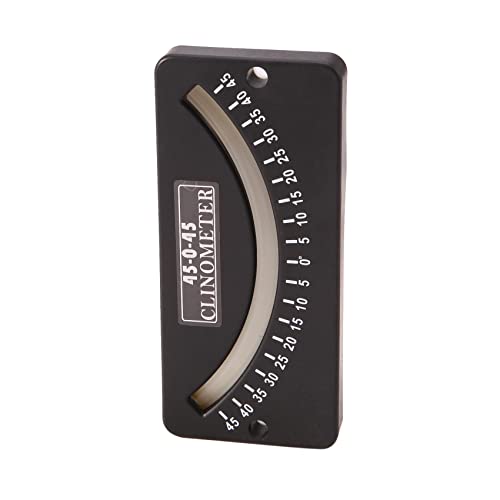 Inclinómetro Mini Transportador Protractor 45-0-45 miniatura 6