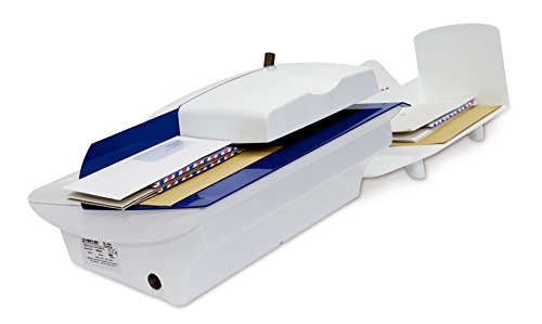 Hefter Systemform OL 420 Automatischer Brieföffner, Briefformate bis B4, blau/weiß Cover