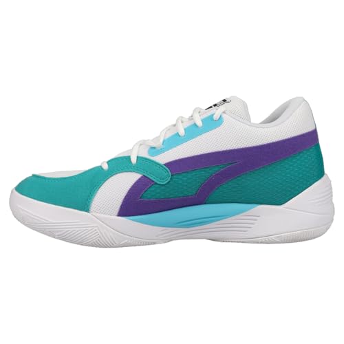 PUMA Mens TRC Blaze Court Basketball Sneakers Shoes - Green - Size 7.5 M3