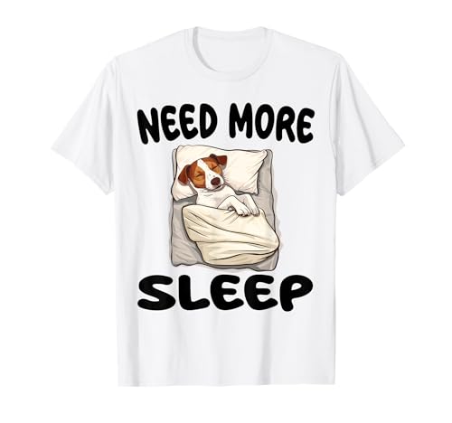 Lindo camisón de pijama de rata terrier necesita más sueño Camiseta