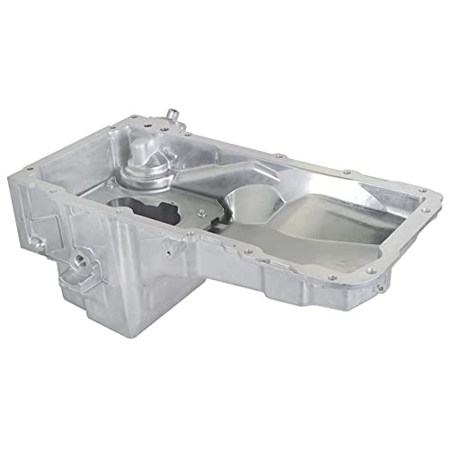 Wflnhb Aluminum Oil Pan Replacement For Cadillac 2002-2006 Replacement For Ch...